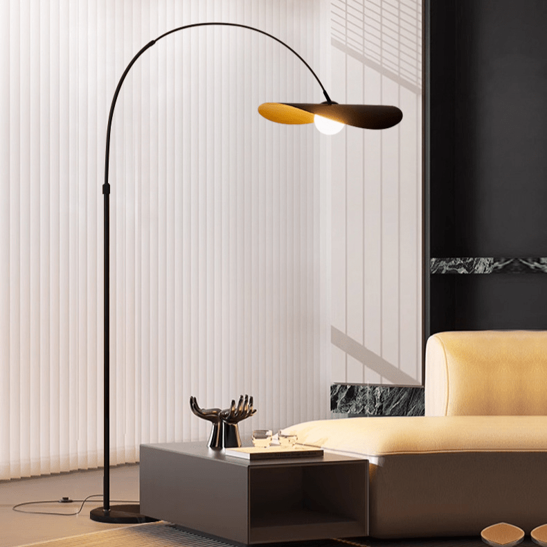 Wabi Sabi Collection | Modern Floor Lamp with Handmade Design & Adjustable Height | Soothing Ambient Lighting for Living Room 1