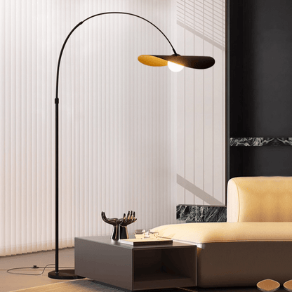 Wabi Sabi Collection | Modern Floor Lamp with Handmade Design & Adjustable Height | Soothing Ambient Lighting for Living Room 1
