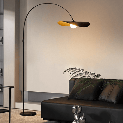 Wabi Sabi Collection | Modern Floor Lamp with Handmade Design & Adjustable Height | Soothing Ambient Lighting for Living Room 2