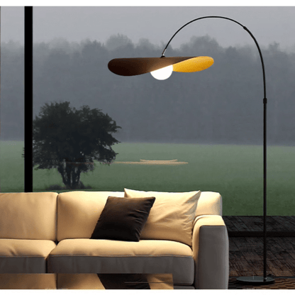 Wabi Sabi Collection | Modern Floor Lamp with Handmade Design & Adjustable Height | Soothing Ambient Lighting for Living Room 3
