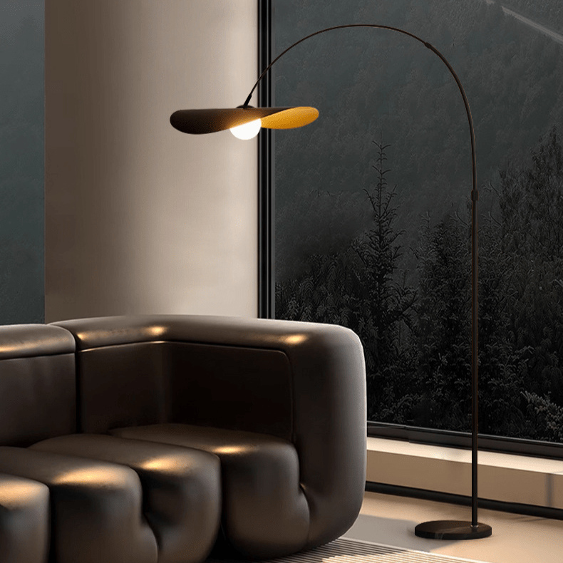 Wabi Sabi Collection | Modern Floor Lamp with Handmade Design & Adjustable Height | Soothing Ambient Lighting for Living Room 5